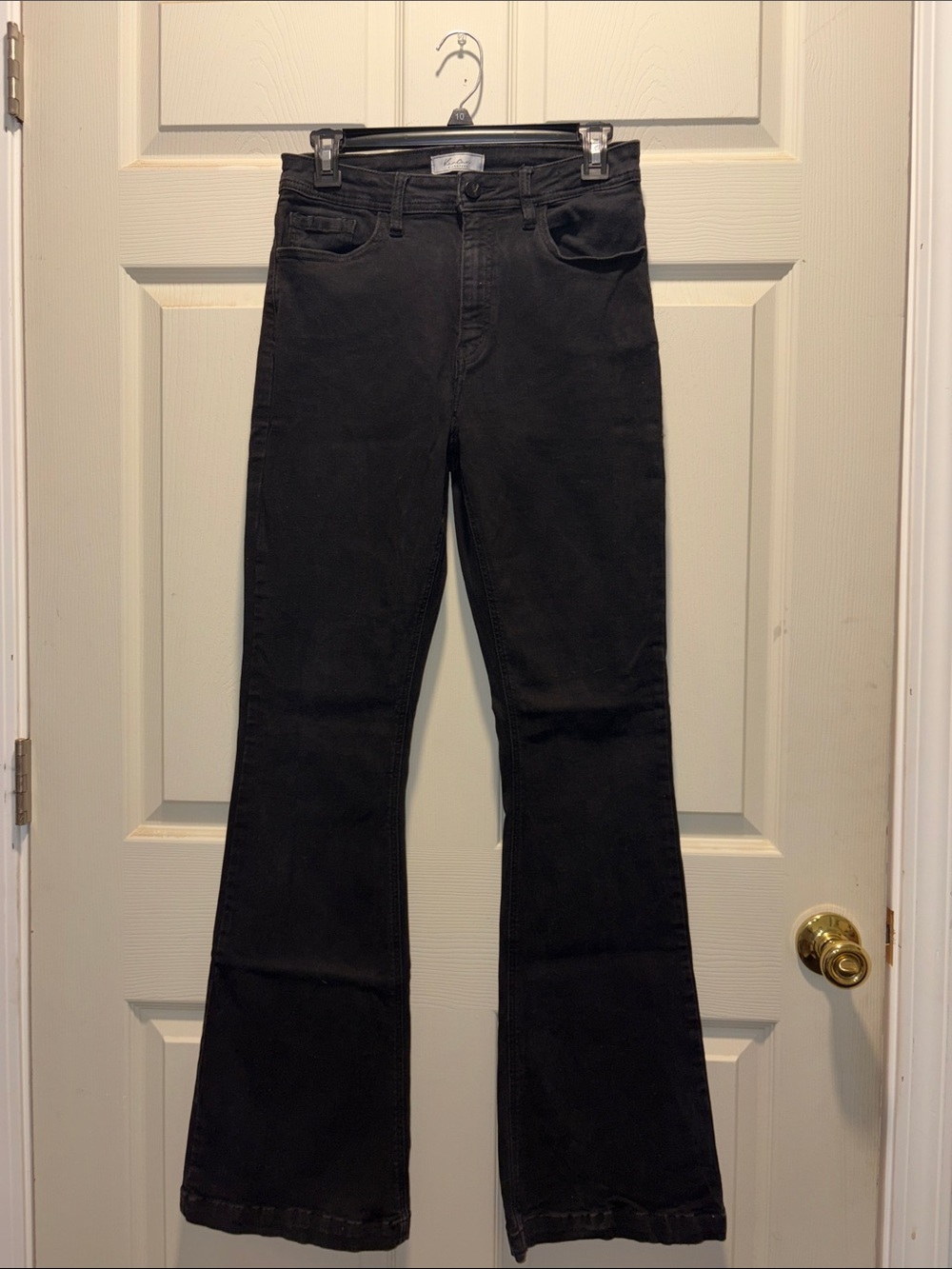Black Women's Flared Jeans